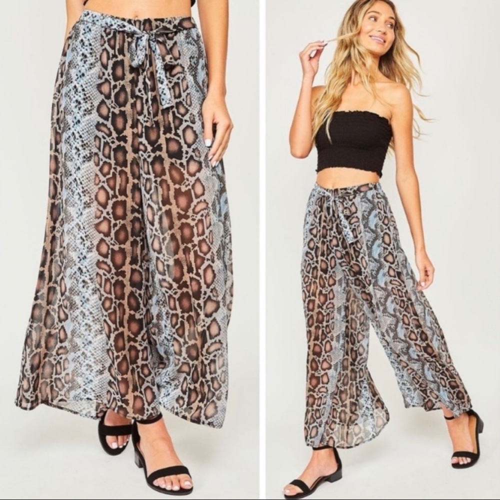 Leopard Print Pants